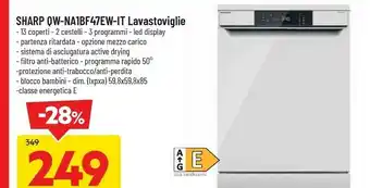 DPiù Qw - na1bf47ew - it lavastoviglie offerta