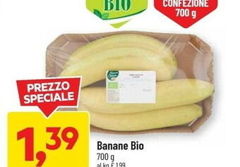 DPiù Banane bio offerta