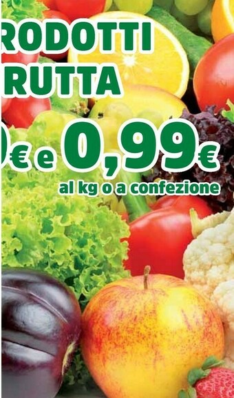 DPiù Frutta offerta