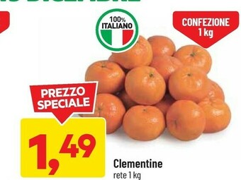 DPiù Clementine offerta