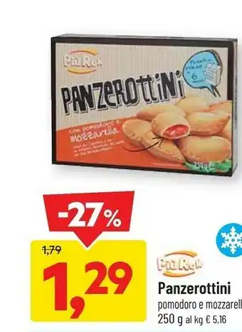 DPiù Più rok - panzerottini con pomodoro e mozzarella 250 g(ml) offerta