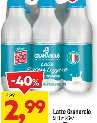 DPiù Latte scremato 1000 g(ml) offerta