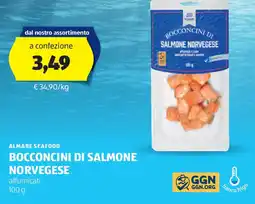ALDI Almare seafood bocconcini di salmone norvegese offerta