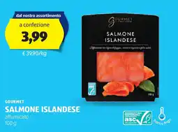 ALDI Gourmet salmone islandese offerta