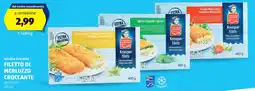ALDI Golden seafood filetto di merluzzo croccante offerta