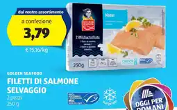 Golden seafood filetti di salmone selvaggio