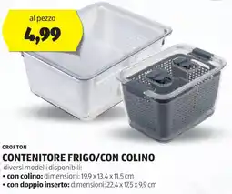 ALDI Crofton contenitore frigo/con colino offerta