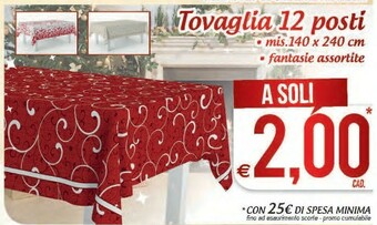 MD Discount Tovaglia offerta