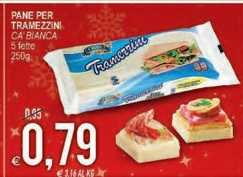 MD Discount Pane per tramezzini offerta