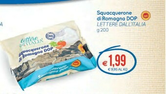 Squacquerone di romagna dop