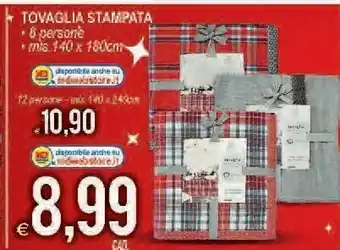 MD Discount Tovaglia stampata offerta