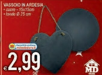 MD Discount Vassoio in ardesia offerta