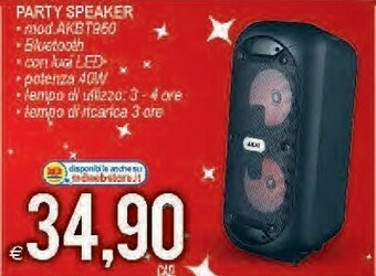 Party speaker
