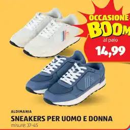 ALDI Aldimania sneakers per uomo e donna offerta