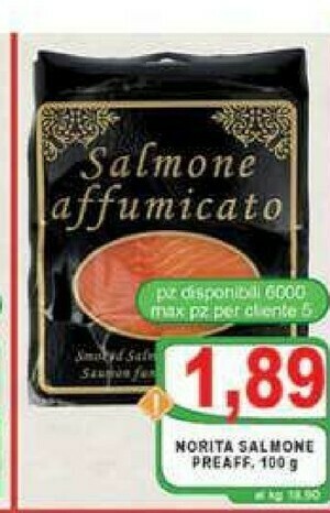 Top Supermercati Salmone affumicato offerta