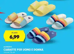 ALDI Aldimania ciabatte per uomo e donna offerta