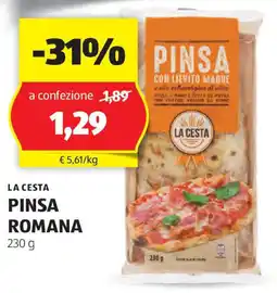ALDI La cesta pinsa romana offerta