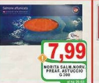 Top Supermercati Salmone affumicato offerta