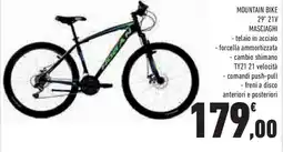 Conad Superstore MOUNTAIN BIKE 29" 21V MASCIAGHI offerta