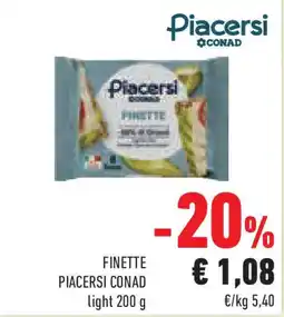 Conad Superstore Finette PIACERSI CONAD offerta