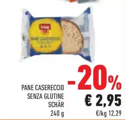 Conad Superstore Pane casereccio senza glutine SCHÄR offerta