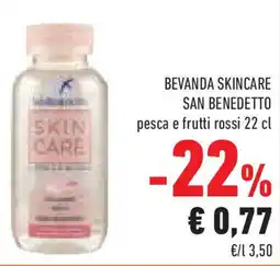 Conad Superstore Bevanda skincare SAN BENEDETTO offerta