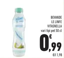 Conad Superstore Bevande le linfe VITASNELLA offerta