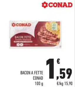 Conad Superstore Bacon a fette CONAD offerta