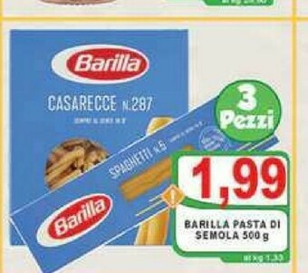 Top Supermercati Pasta offerta