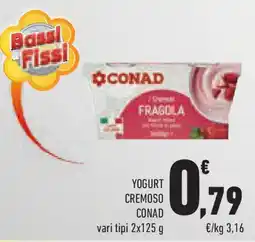 Conad Superstore Yogurt cremoso CONAD offerta