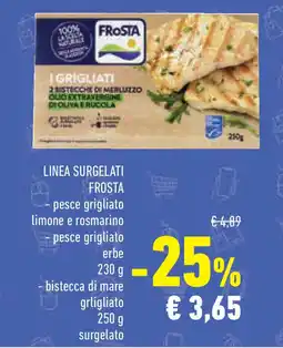 Conad Superstore Linea surgelati FROSTA offerta