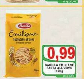 Top Supermercati Pasta all'uovo offerta