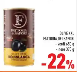 Conad Superstore Olive xxl fattoria dei sapori offerta