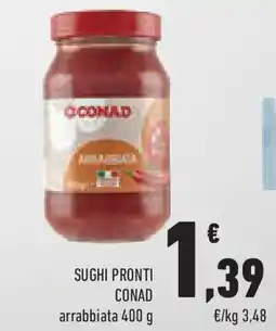 Conad Superstore Sughi pronti CONAD offerta