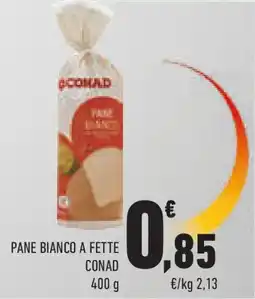 Conad Superstore Pane bianco a fette CONAD offerta