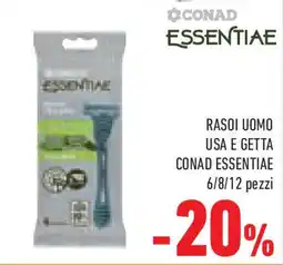 Conad Superstore Rasoi uomo usa e getta CONAD ESSENTIAE offerta