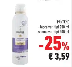 Conad Superstore Pantene offerta