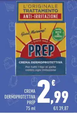 Conad Superstore Crema dermoprotettiva PREP offerta