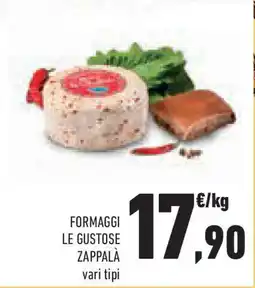 Conad Superstore Formaggi le gustose ZAPPALÀ offerta