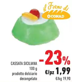 Conad Superstore Cassata siciliana offerta