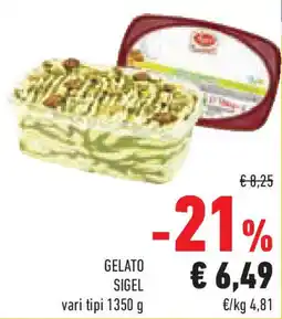 Conad Superstore Gelato SIGEL offerta
