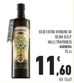 Conad Superstore Olio extra vergine di oliva d.o.p. valli trapanesi BARBERA offerta