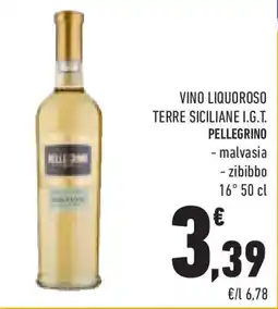 Conad Superstore Vino liquoroso terre siciliane i.g.t. PELLEGRINO offerta