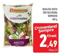 Conad Superstore Insalata mista con valeriana DIMMIDISÌ offerta