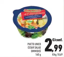 Conad Superstore Piatto unico cesar salad DIMMIDISÌ offerta