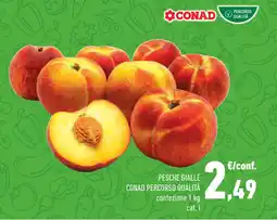 Conad Superstore Pesche gialle CONAD PERCORSO QUALITÀ offerta