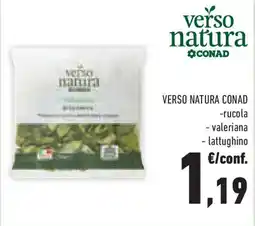 Conad Superstore VERSO NATURA CONAD -rucola - valeriana - lattughino offerta