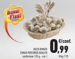 Conad Superstore Aglio bianco CONAD PERCORSO QUALITÀ offerta