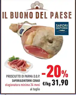 Conad Superstore Prosciutto di parma d.o.p. sapori&dintorni conad offerta