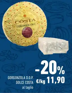 Conad Superstore Gorgonzola d.o.p. dolce costa al taglio offerta